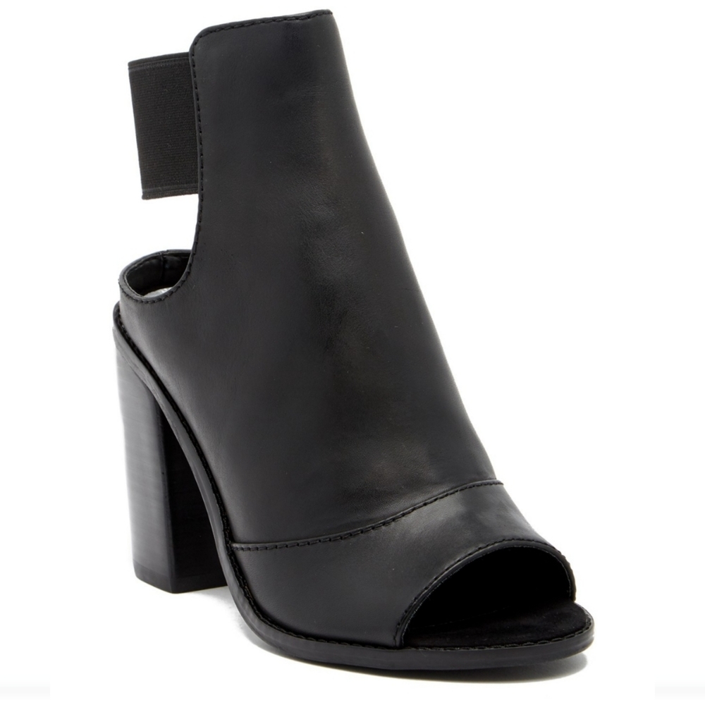 Dolce Vita Lauri Open Toe Leather Bootie